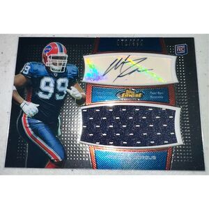 2011 Finest Jumbo Jersey Autographs #AJRMD Marcell Dareus‎ Auto #/339